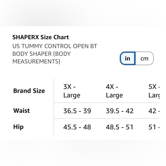 SHAPERX Shapewear Postpartum Tummy Control Body Shaper Butt Lifter Bodysuit 3X - Picture 5 of 7